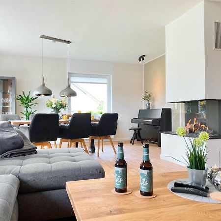 Ferienhaus Weserbrandung Nordenham Bagian luar foto